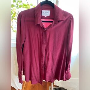 The Shirt by Rochelle Behrens in Burgundy
